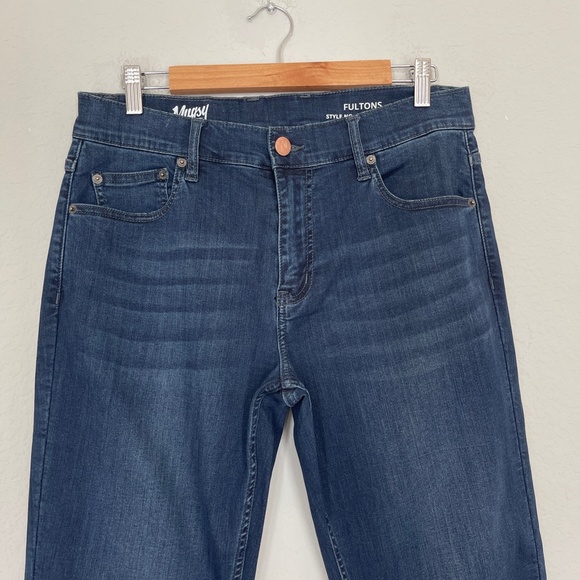 Mugsy Jeans Men's 32x32 Blue Fultons Classic Taper Stretch - Picture 2 of 16